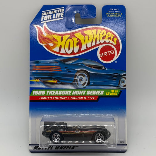 Hot Wheels Regular Treasure Hunt - 1999 (#8/12) - Jaguar D-Type