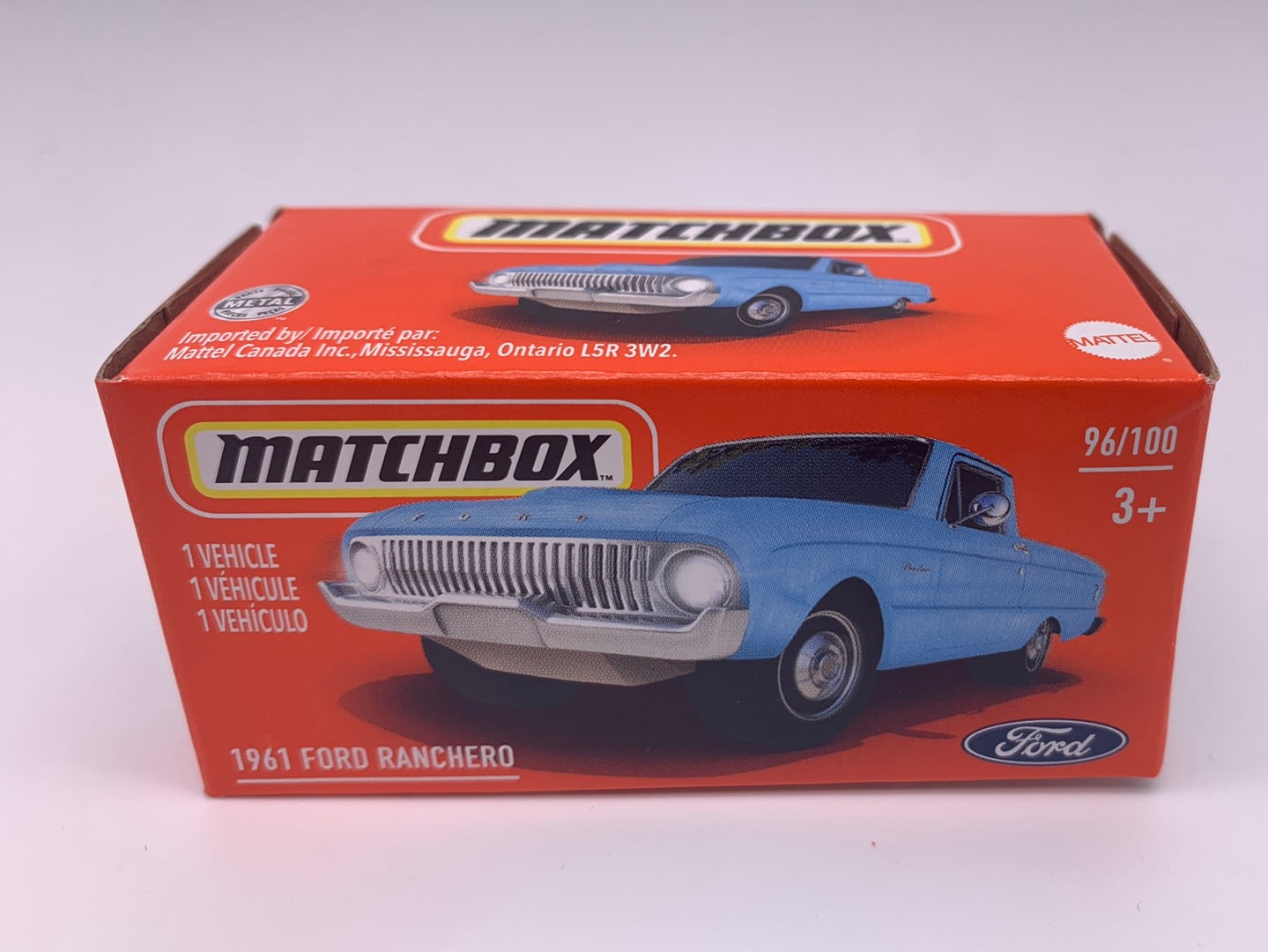 Matchbox Power Grabs - #96/100 - 1961 Ford Ranchero