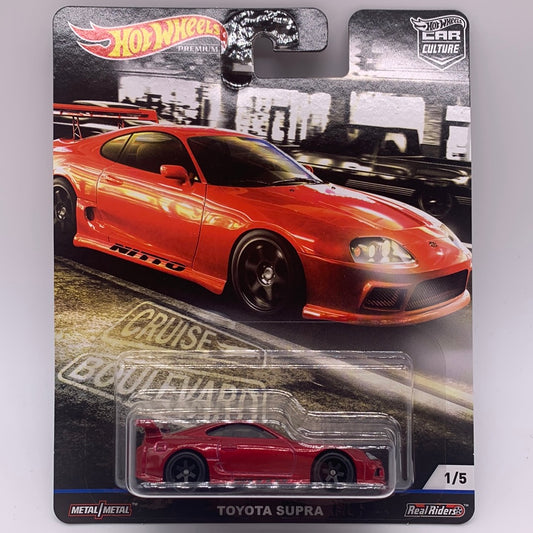 Hot Wheels Car Culture Premium - Cruise Boulevard Series - #1/5 - Toyota Supra