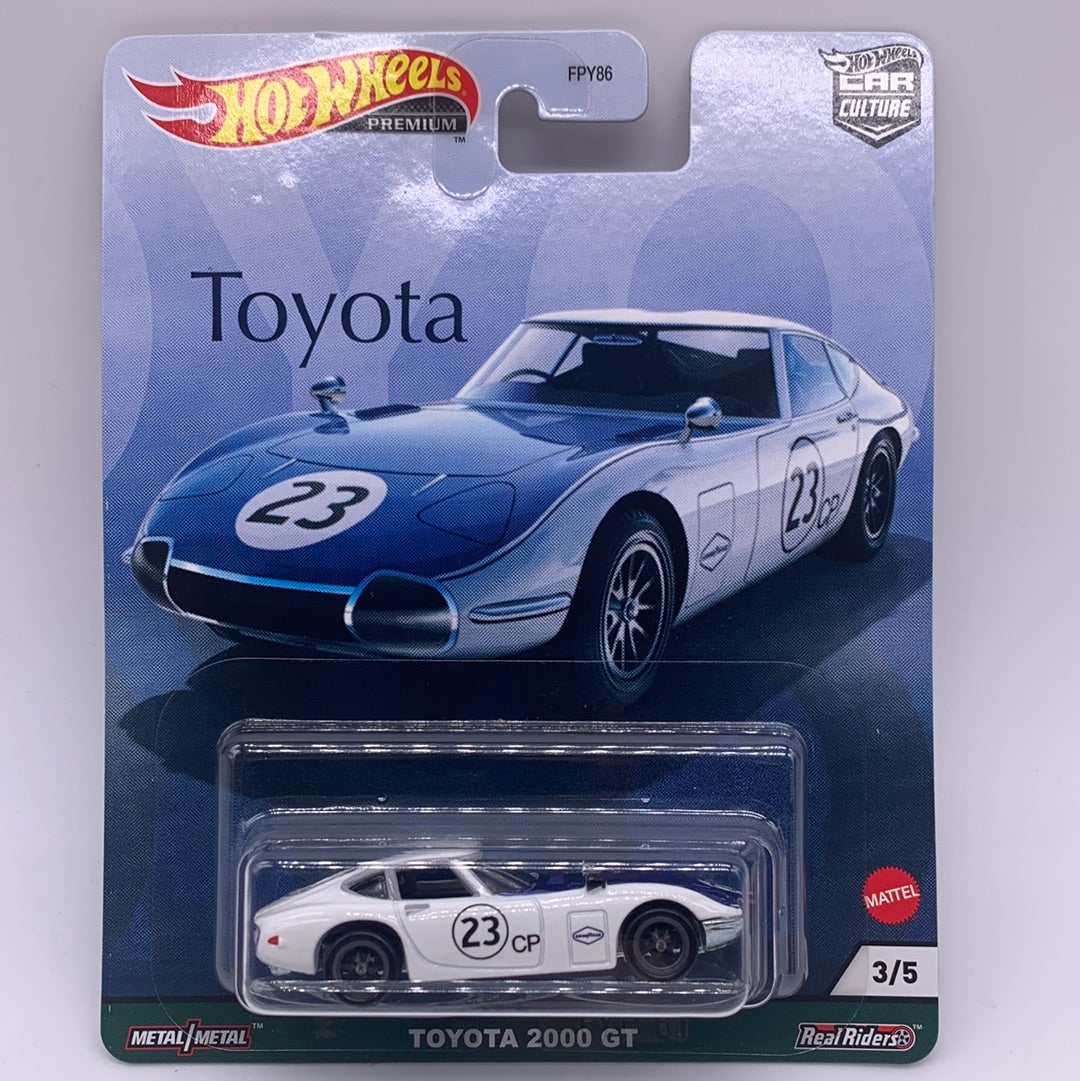 Hot Wheels Car Culture Premium - Toyota Series - #3/5 - Toyota 2000 GT