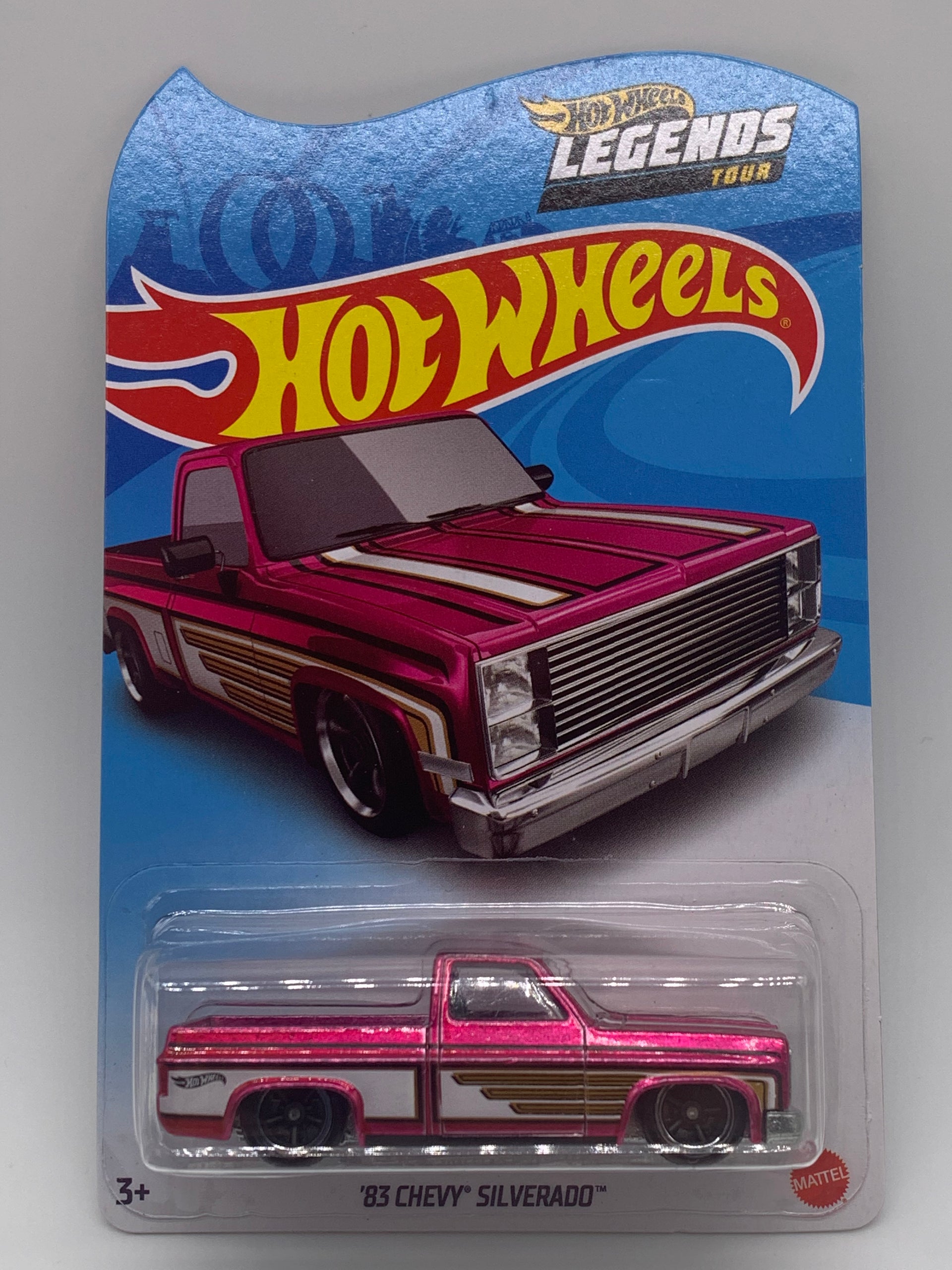 Hot Wheels 2021 Legends Tour Exclusive - Pink '83 Chevy Silverado