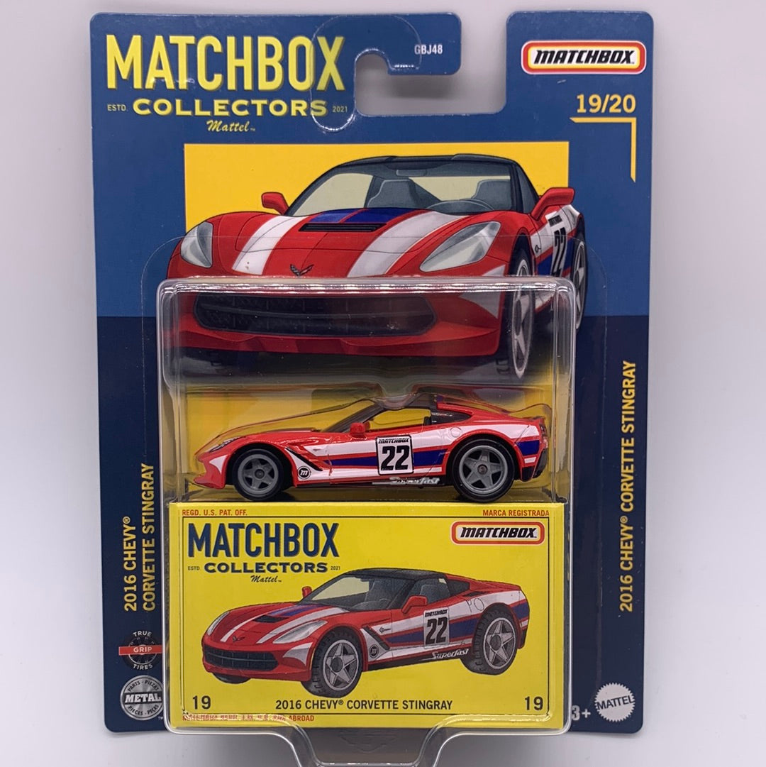 Matchbox Collectors - #19/20 - 2016 Chevy Corvette Stingray