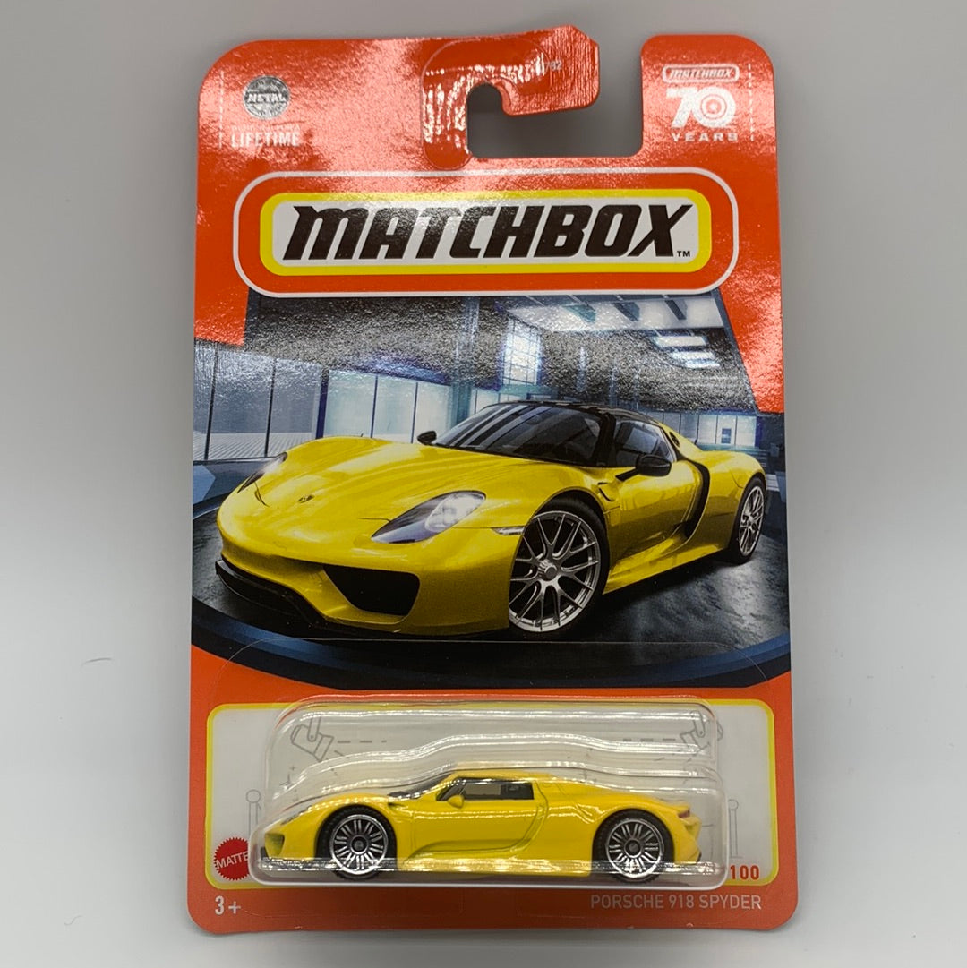 Matchbox Mainline - 70 Years #77/100 - Porsche 918 Spyder