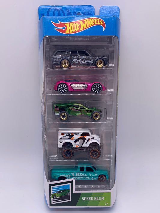 Hot Wheels 5 Pack - 2019 Speed Blur