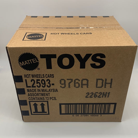 Hot Wheels - Factory Sealed US Carded Mainline Case of 72 - 2023 A Case