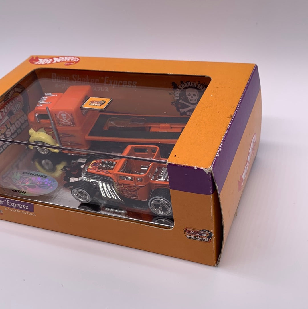 Hot Wheels Collectors - 2006 Larry Wood Design Japan Convention Exclusive  Bone Shaker Express - #1414/1500