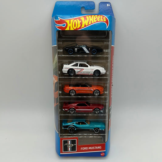 Hot Wheels 5 Pack - 2022 Ford Mustang