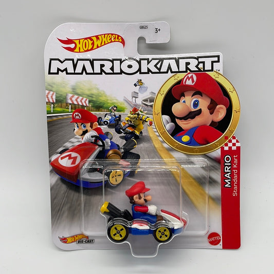 Hot Wheels Mario Kart - Character Kart - Mario and Standard Kart