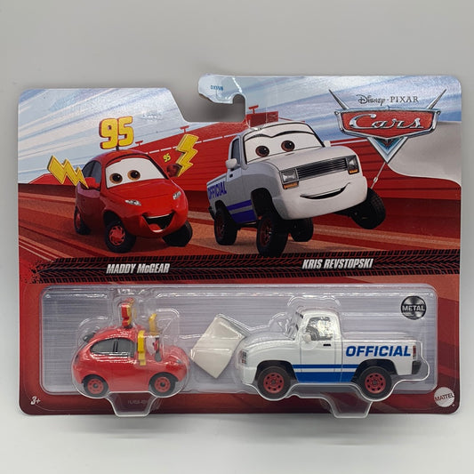 Disney Pixar Cars Movie - Two Pack - Maddy McGear & Kris Revstopski