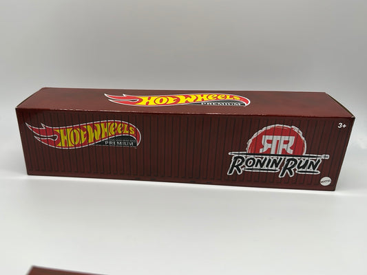 Hot Wheels Car Culture Shipping Cargo Container - Ronin Run Premium Boxed Set Of 5