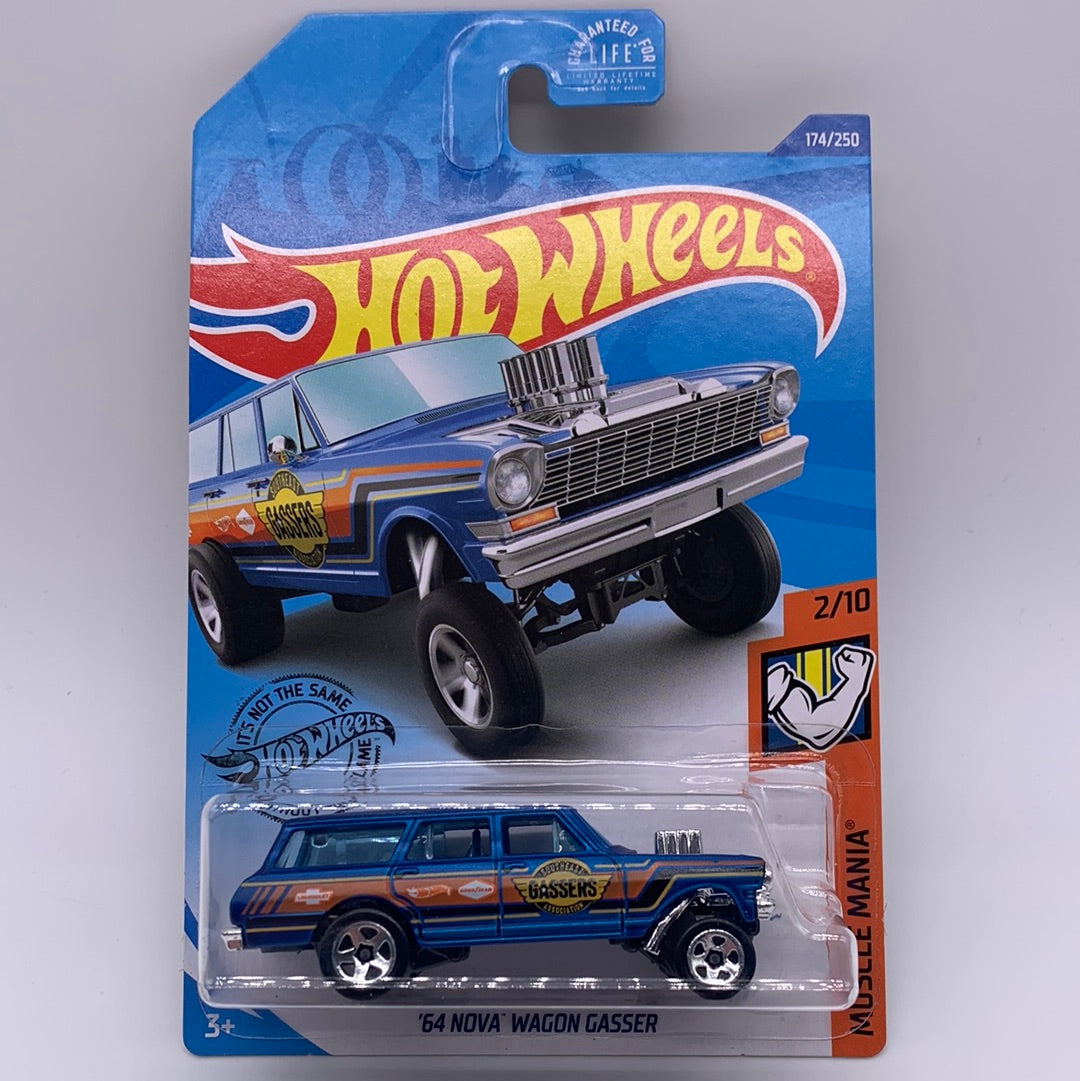 Hot Wheels 2020 Walgreens Exclusive - ‘64 Nova Wagon Gasser