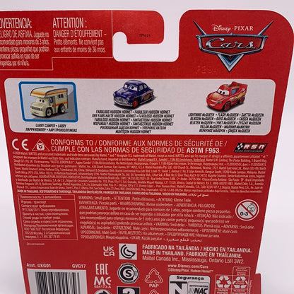 Disney Pixar Cars Movie - Metal Mini Racers 3 Pack - 2021 Release w/ Larry Camper