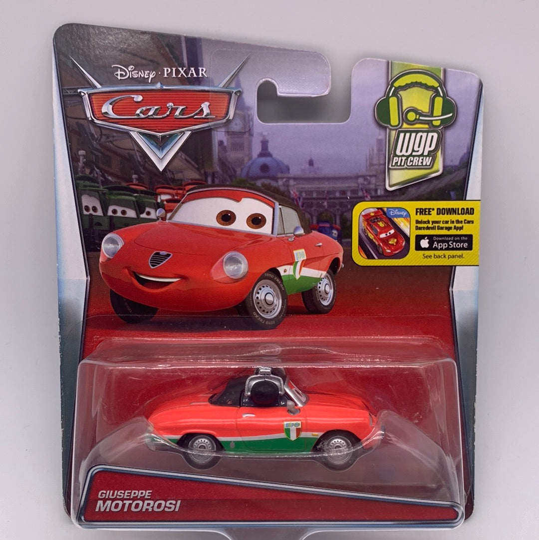 Disney Pixar Cars Movie - WGP Pit Crew Series - Giuseppe Motorosi ...