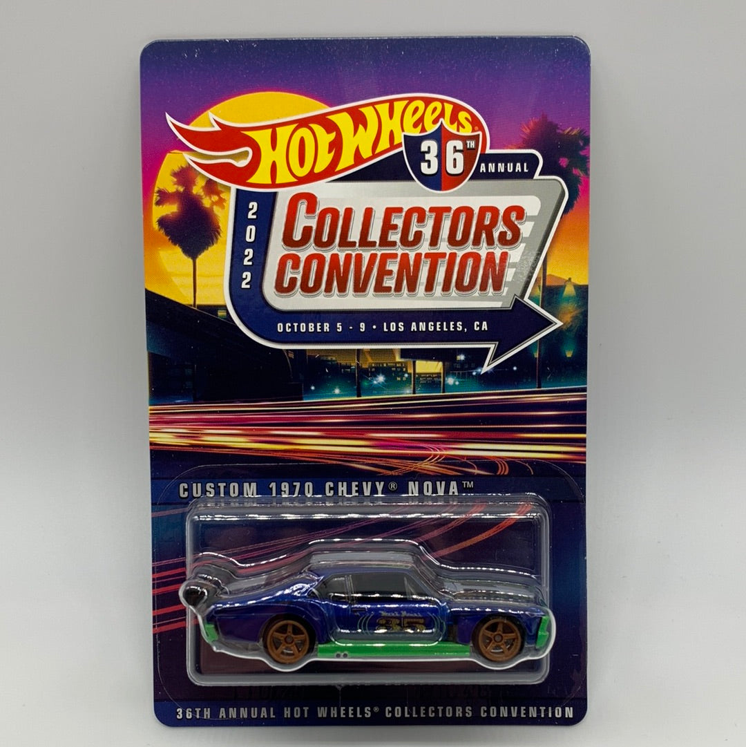 Hot Wheels 36th Annual Collector’s Convention - 2022 Los Angeles, California Dinner Car - Custom 1970 Chevy Nova