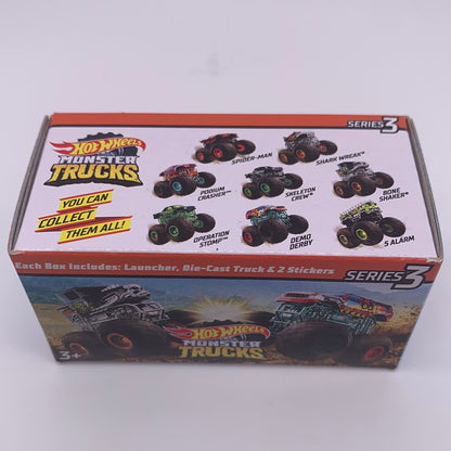 Hot Wheels Monster Trucks Mystery Mini Box - 2020 Series 3 - Bone Shaker