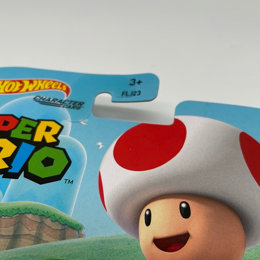 Hot Wheels Character Cars - Super Mario Series - Toad