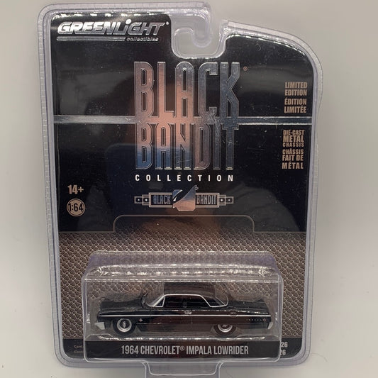 GreenLight Black Bandit Series 26 - #28090 - 1964 Chevrolet Impala Lowrider