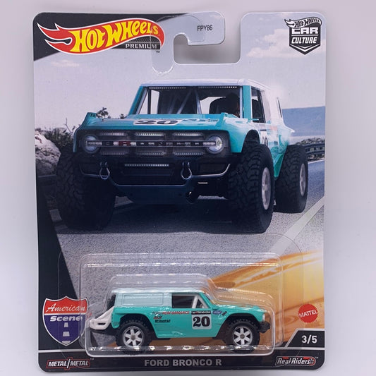 Hot Wheels Car Culture Premium - American Scene - #3/5 - Ford Bronco R