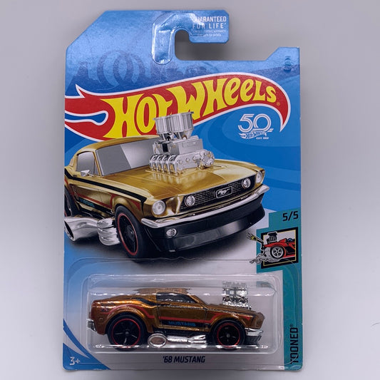Hot Wheels Super Treasure Hunt - 2018 G Case - Tooned ‘68 Mustang