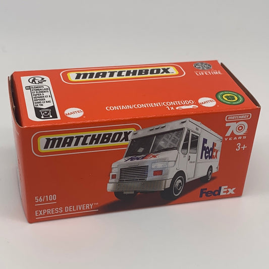 Matchbox Power Grabs - #56/100 - FedEx Express Delivery