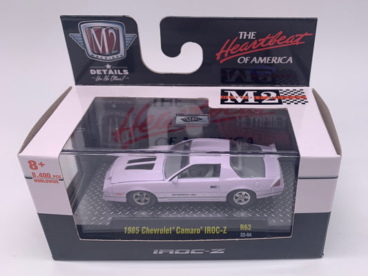 M2 Machines Acrylic Boxed Car - Detroit Muscle Series - R62 - 1985 Chevrolet Camaro IROC-Z
