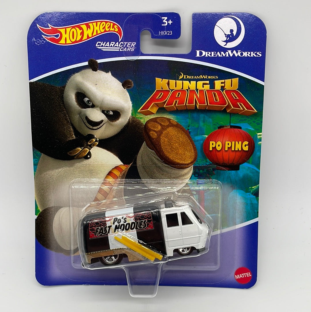 Hot Wheels Character Cars - Kung Fu Panda - Po Ping