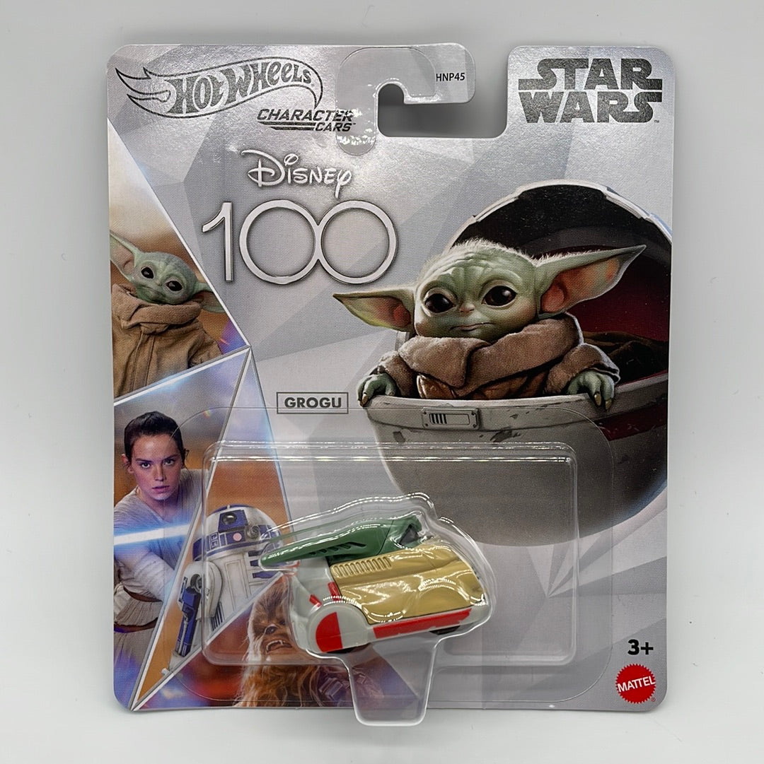 Hot Wheels Character Cars - Disney 100th Anniversary Series - Star Wars - Grogu