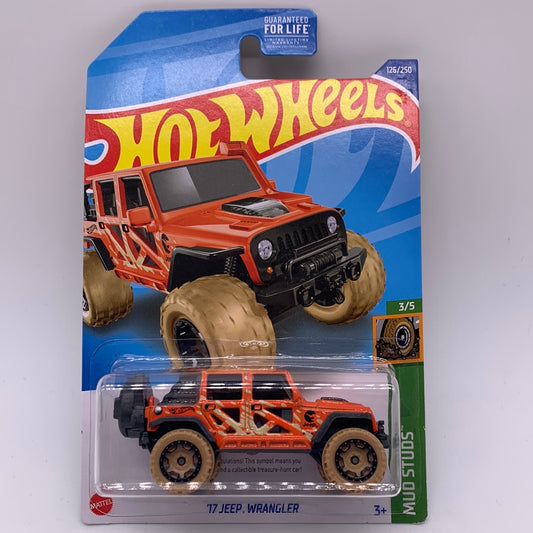 Hot Wheels Regular Treasure Hunt - 2022 F Case - ‘17 Jeep Wrangler
