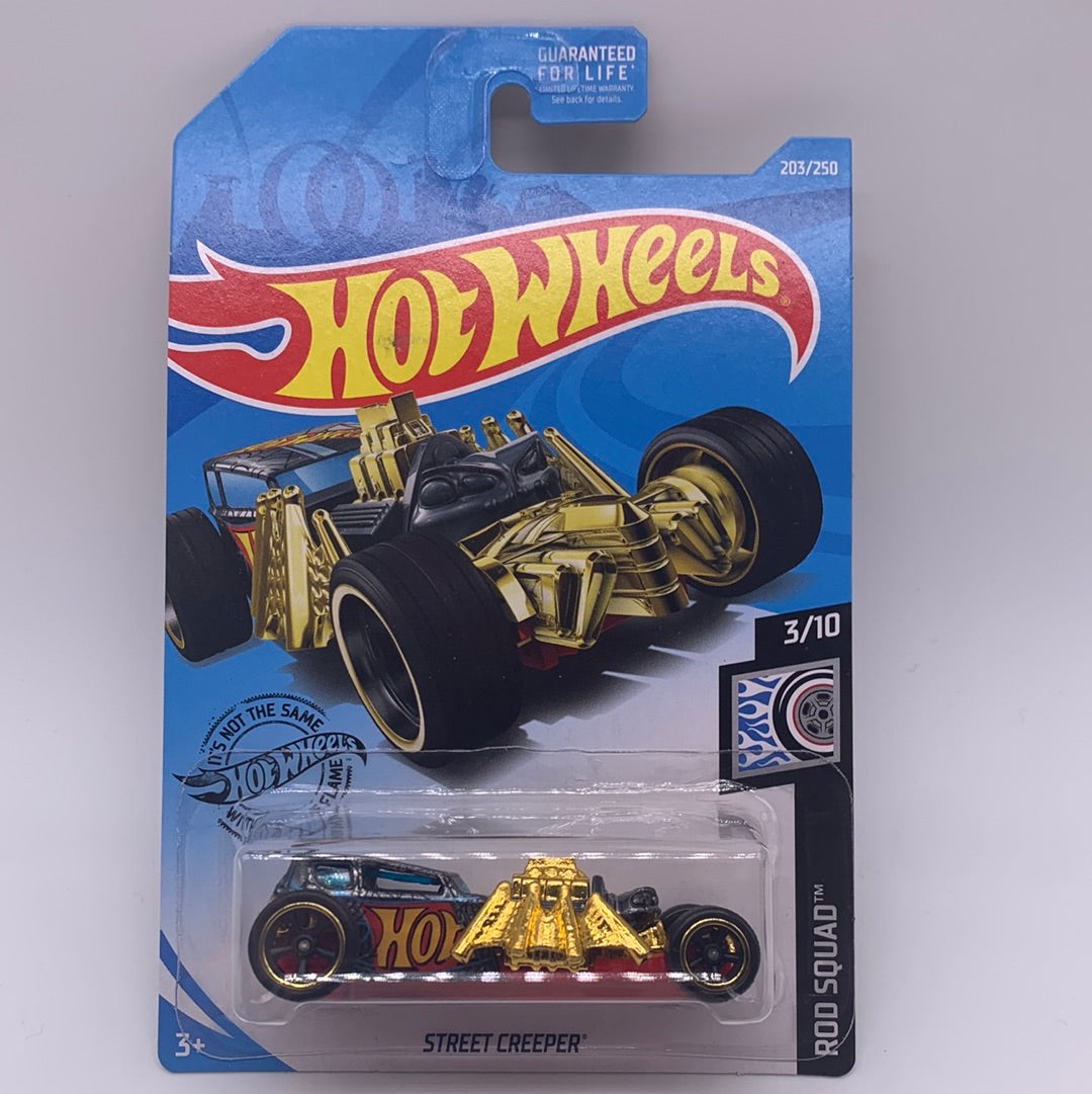 Hot Wheels Super Treasure Hunt - 2019 L Case - Street Creeper