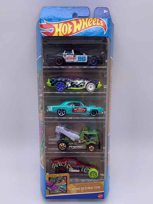 Hot Wheels 5 Pack - 2022 Demo Destruction