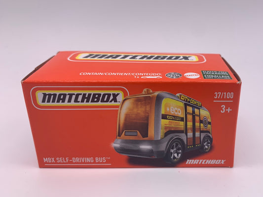 Matchbox Power Grabs - #37/100 - MBX Self-Driving Bus