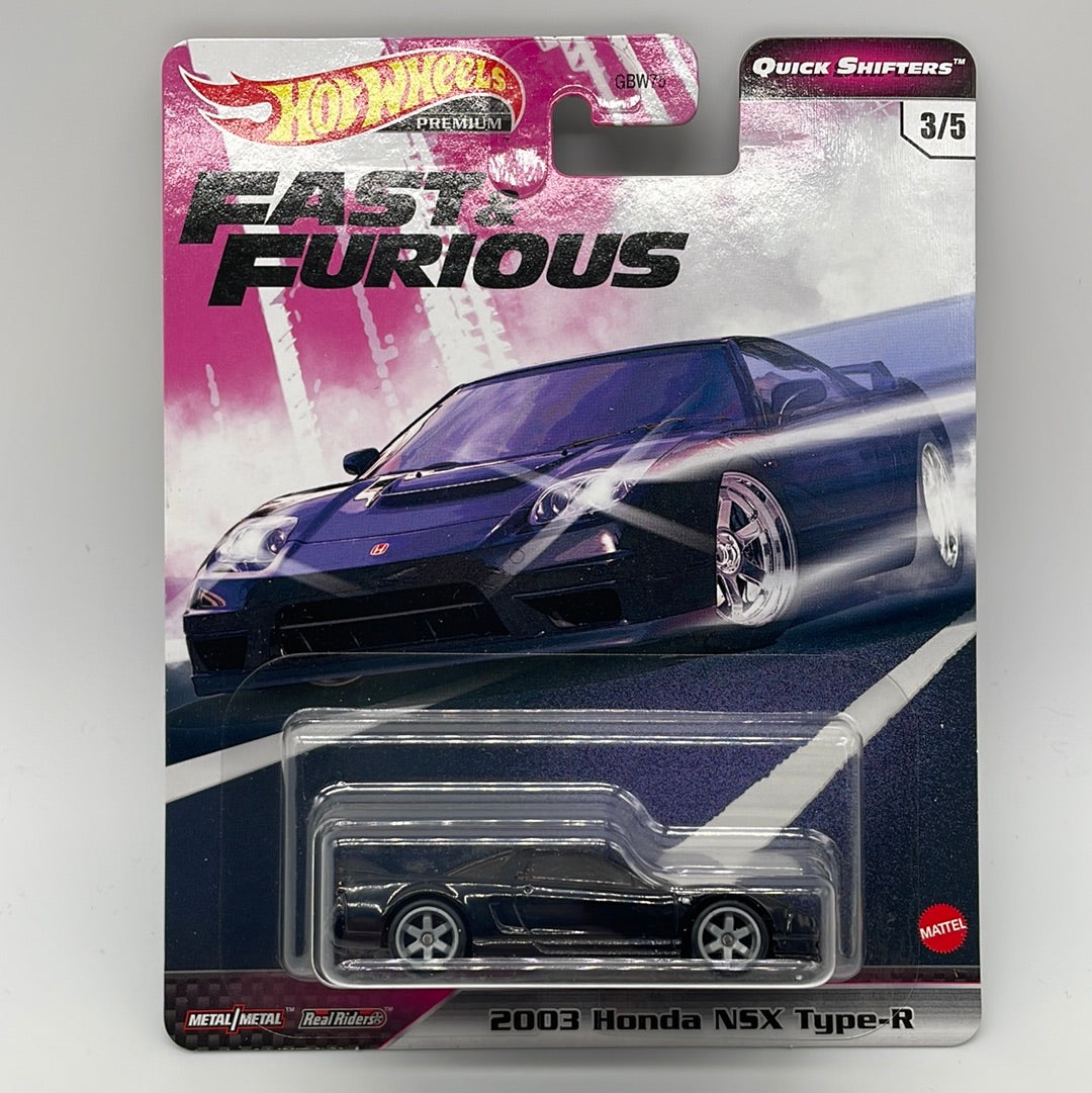 Hot Wheels Premium - Fast & Furious - Quick Shifters Series # 3/5 - 2003 Honda NSX Type-R