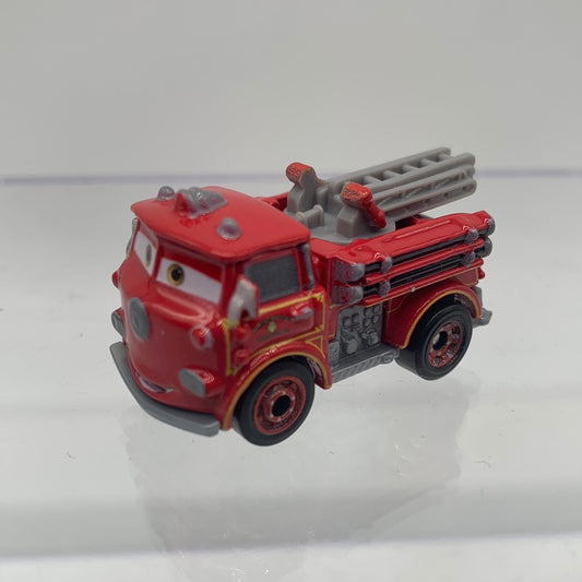 Disney Pixar Cars Movie Metal Mini Racers - Loose Red (Fire Truck)