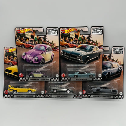 Hot Wheels Premium - Walmart Boulevard Series Mix G (#31-35) Set of 5