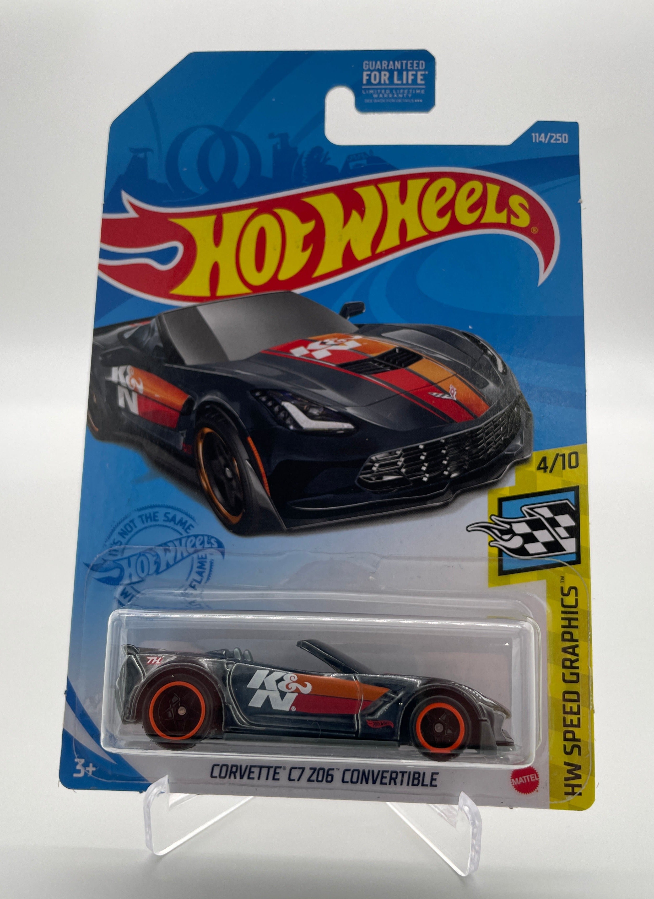 Hot Wheels 2021 E Case Corvette C7 Z06 Convertible Super Treasure