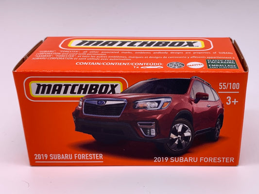 Matchbox Power Grabs - #55/100 - Red 2019 Subaru Forester