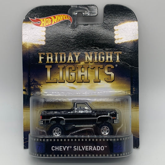 Hot Wheels Retro Entertainment Premium Single - Friday Night Lights Chevy Silverado (Movie Reel Packaging) *Bad Card*