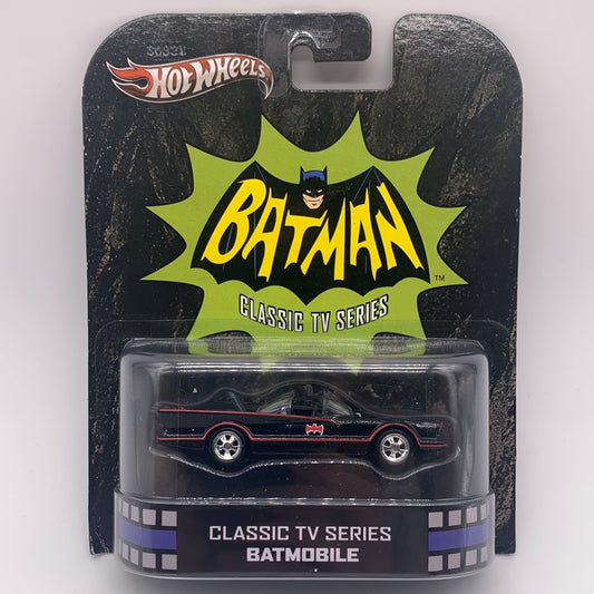 Hot Wheels 2013 Retro Entertainment Premium Single - Classic TV Series Batmobile (Movie Reel Packaging)