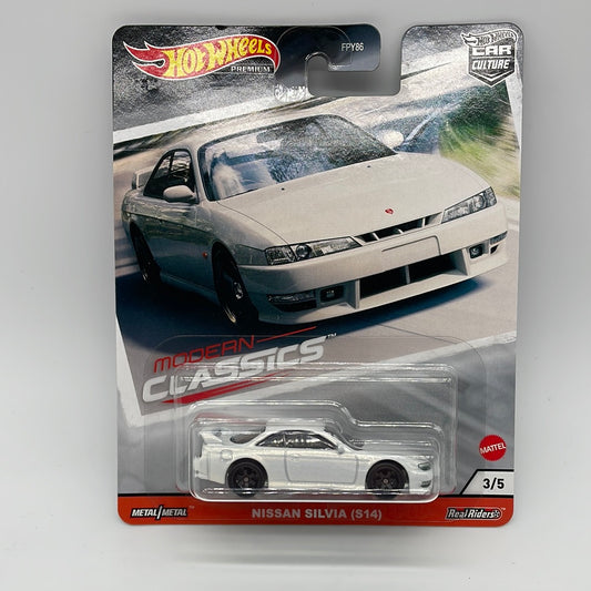 Hot Wheels Car Culture Premium - Modern Classics 2020 Series 2 - # 3/5 - Nissan Silvia S14