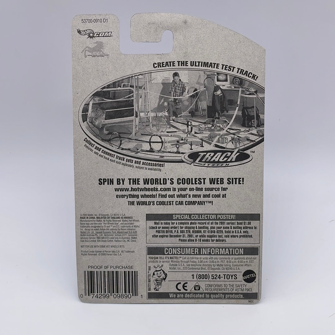 Hot Wheels Mainline - 2001 #157 - Ferrari 333 SP Black