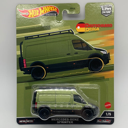 Hot Wheels Car Culture Premium - Deutschland Design - #1/5 - Mercedes-Benz Sprinter