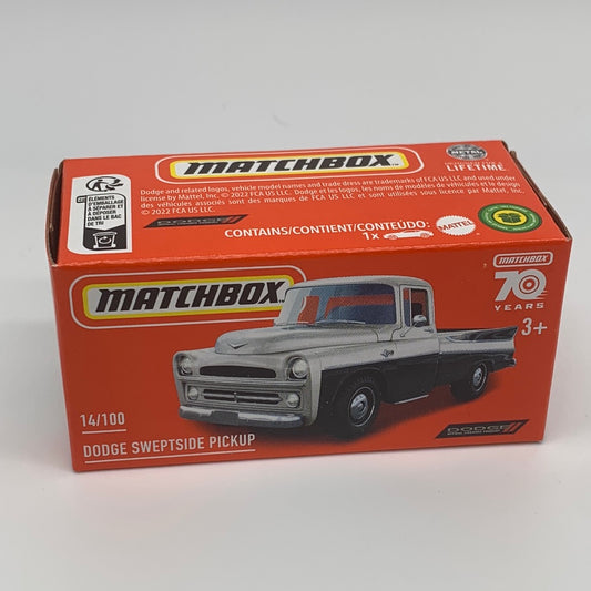 Matchbox Power Grabs - 70 Years #14/100 - Dodge Sweptside Pickup