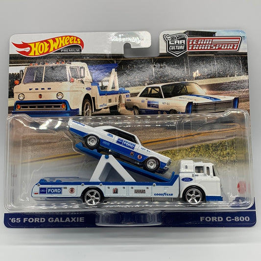 Hot Wheels Car Culture Team Transport - #38 - ‘65 Ford Galaxie & Ford C-800