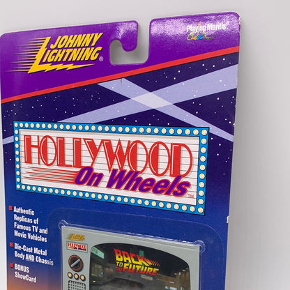 Johnny Lightning Hollywood on Wheels Real Wheels Series - Back to the Future Delorean