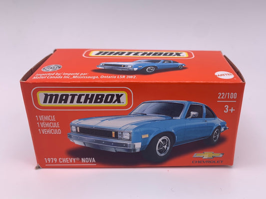 Matchbox Power Grabs - #22/100 - 1979 Chevy Nova