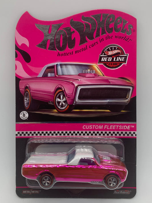 Hot Wheels RLC Red Line Club - 2022 Convention Release Pink Party Car - Custom Fleetside