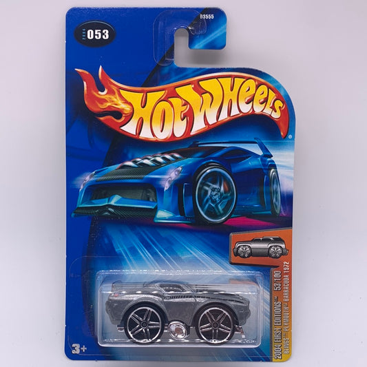 Hot Wheels 2004 First Edition Zamac Toys R Us Exclusive - Blings Plymouth Barracuda 1972