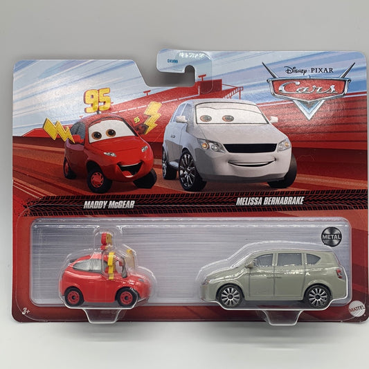 Disney Pixar Cars Movie - Two Pack - Maddy McGear & Melissa Bernabrake