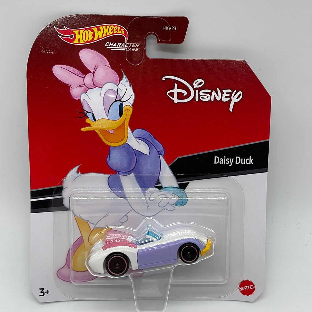 Hot Wheels Character Cars - Disney Series - Daisy Duck