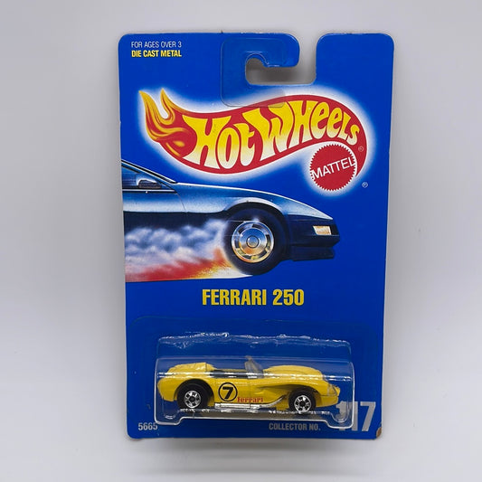 Hot Wheels Mainline - 1991 #117 - Ferrari 250 Yellow